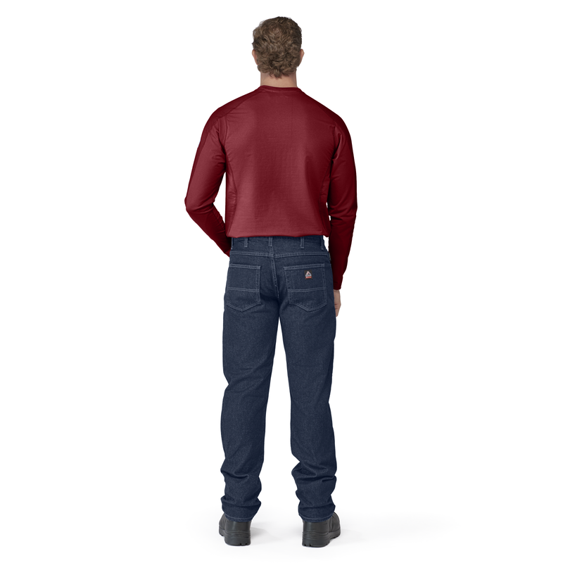 Men's Flex Knit Henley image number 5