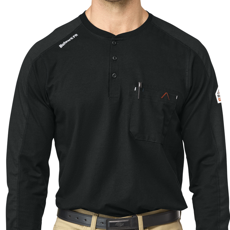 Men's Flex Knit Henley image number 8