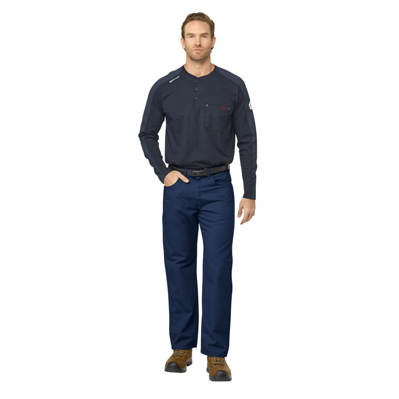 Men's Flex Knit Henley image number 5