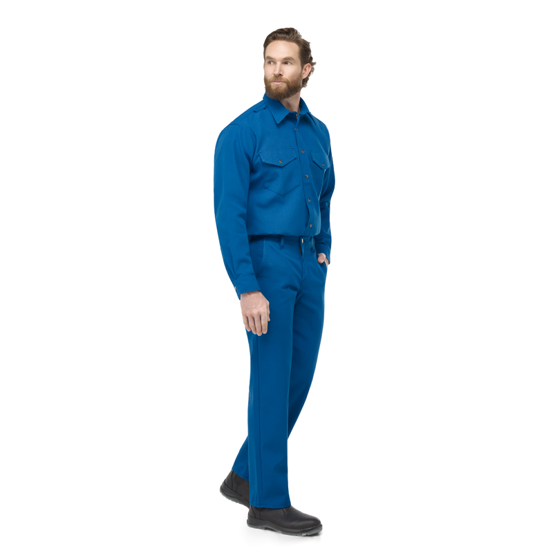 Men's Midweight Nomex FR Snap-Front Shirt image number 4