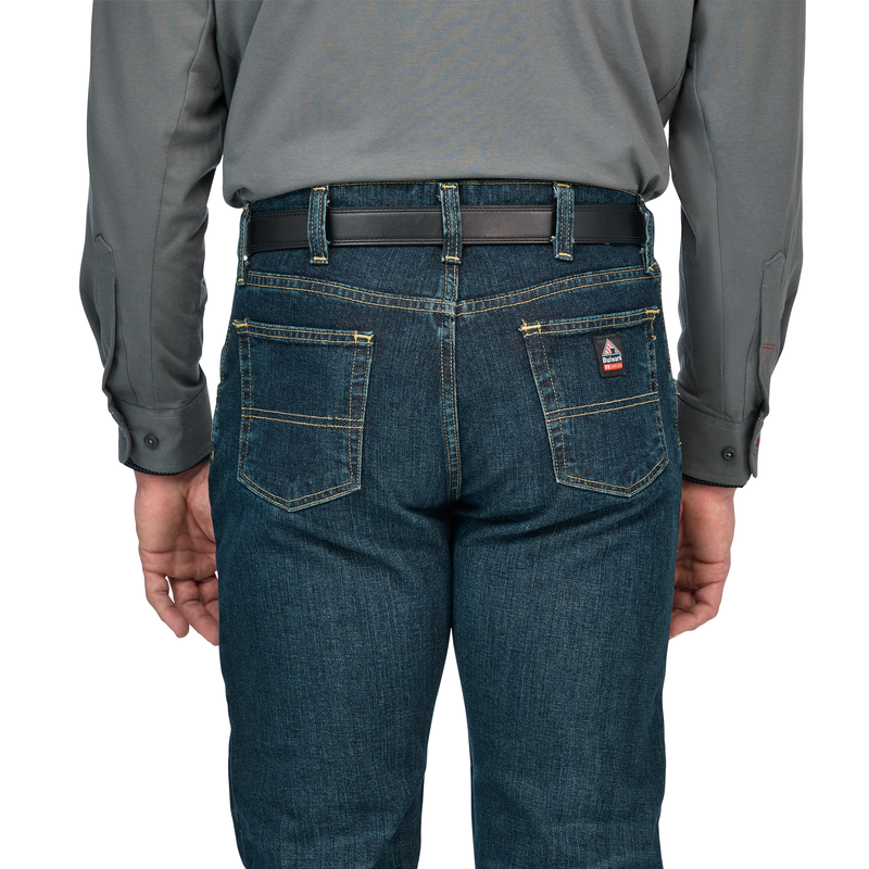 Men's Straight Fit Jean with Stretch with Insect Shield image number 8