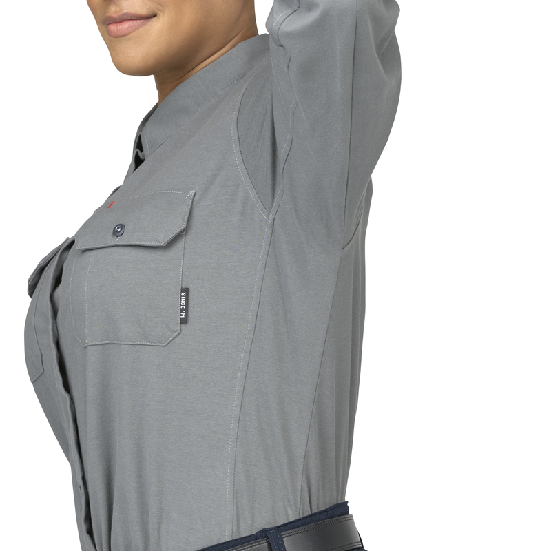 Women's Flex Knit Button Down Shirt image number 9