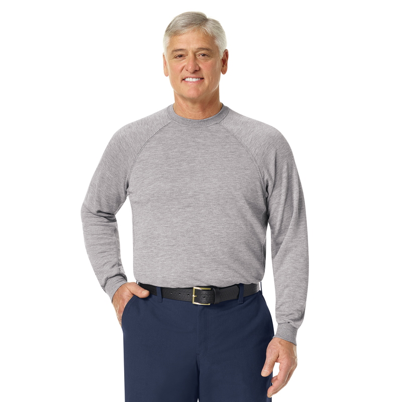 Men's Long Sleeve Station Wear Tee (Athletic Style) image number 3