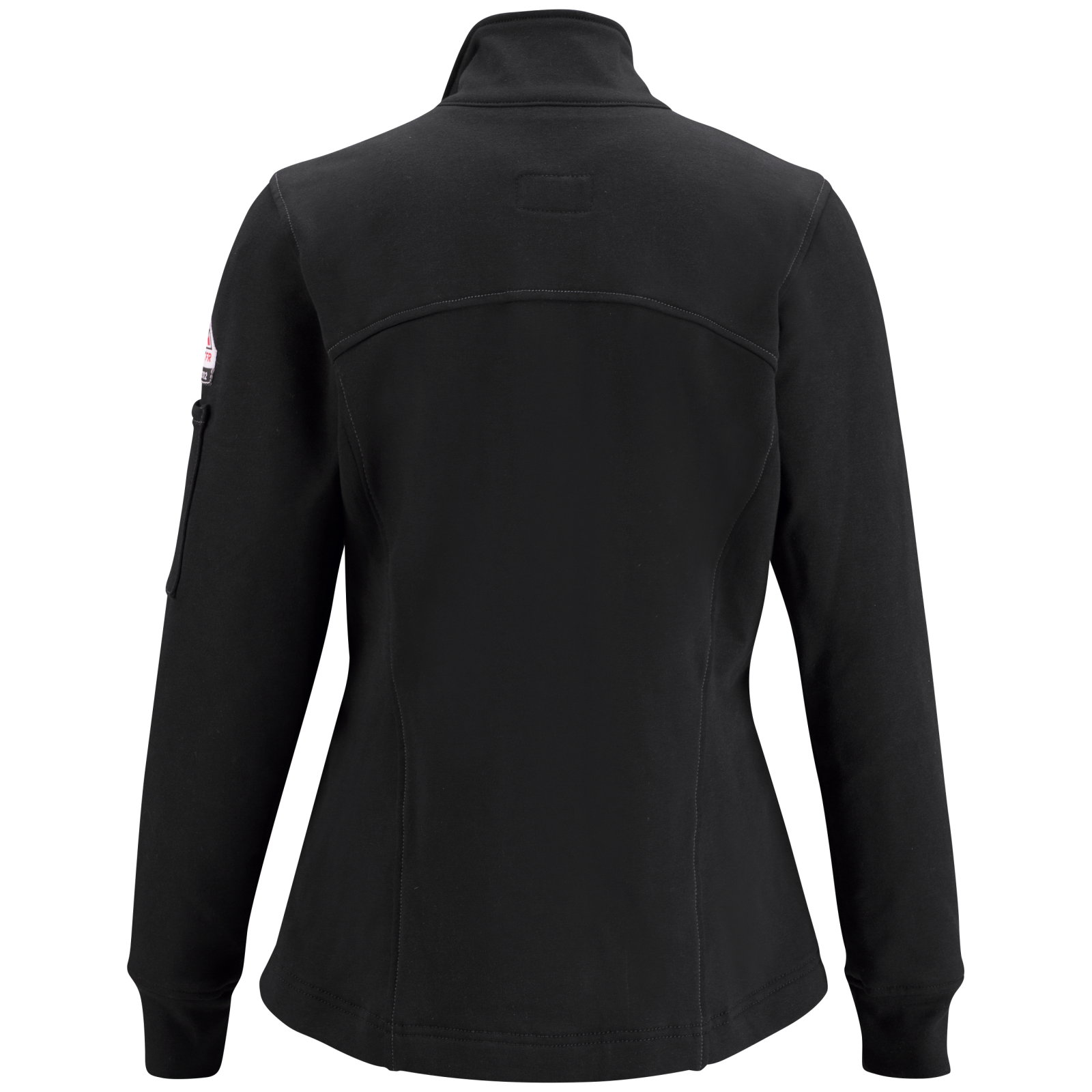 black zip up fleece