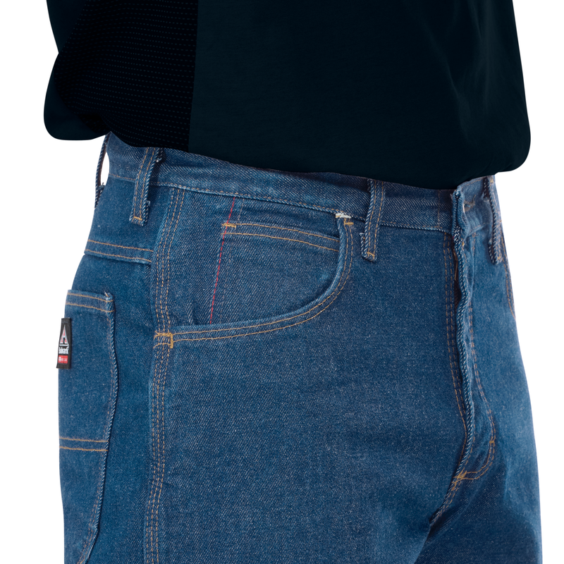Men's Heavyweight Excel FR Denim Dungaree image number 13