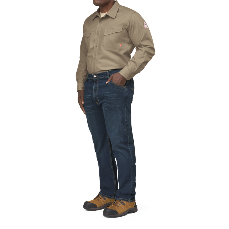 Men's Straight Fit Jean with Stretch image number 6