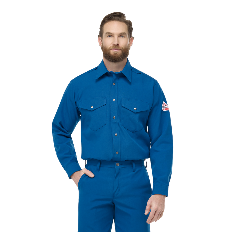 Men's Midweight Nomex FR Snap-Front Shirt image number 0