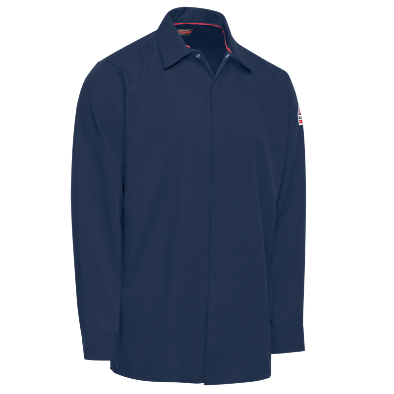 iQ Series&reg; Comfort Woven Men's Lightweight FR Food Processing Shirt image number 2