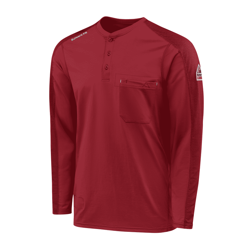 Men's Flex Knit Henley image number 7