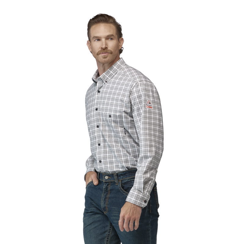 Bulwark FR Flex Knit Button Down Shirt image number 2