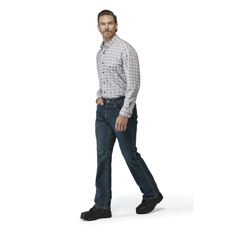 Bulwark FR Flex Knit Button Down Shirt image number 6