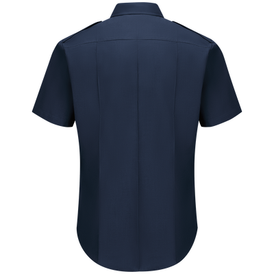 Male Non-FR 100% Cotton Short Sleeve Fire Chief Shirt