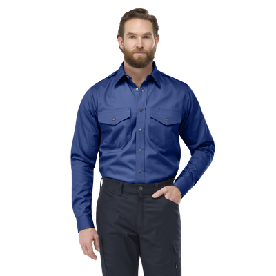 Men's Midweight Excel FR Snap-Front Uniform Shirt