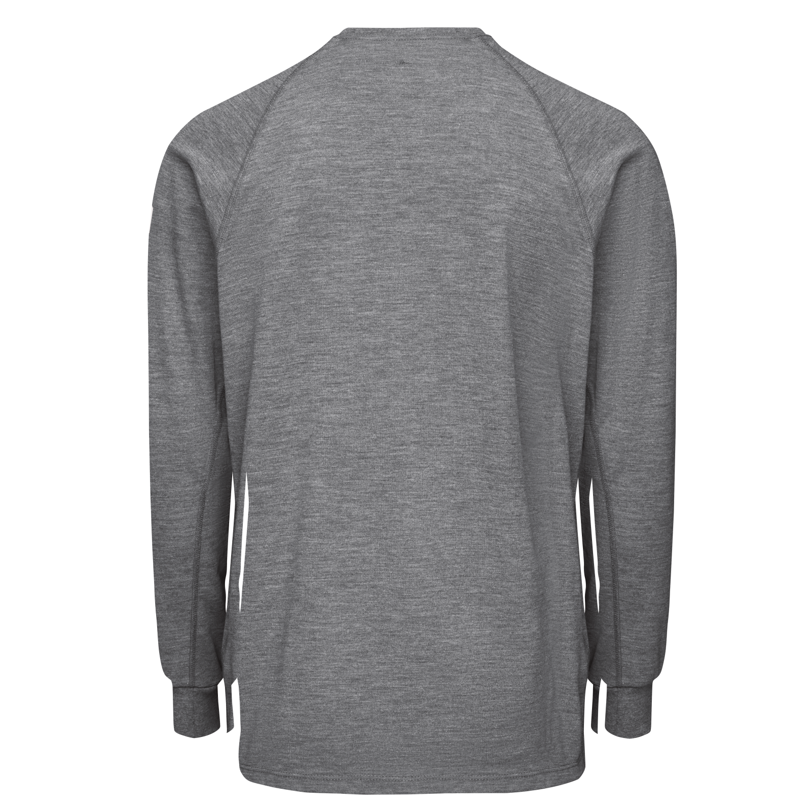 Bulwark Flame Resistant 6.25 oz Cotton Short Sleeve Tagless T-Shirt Grey 