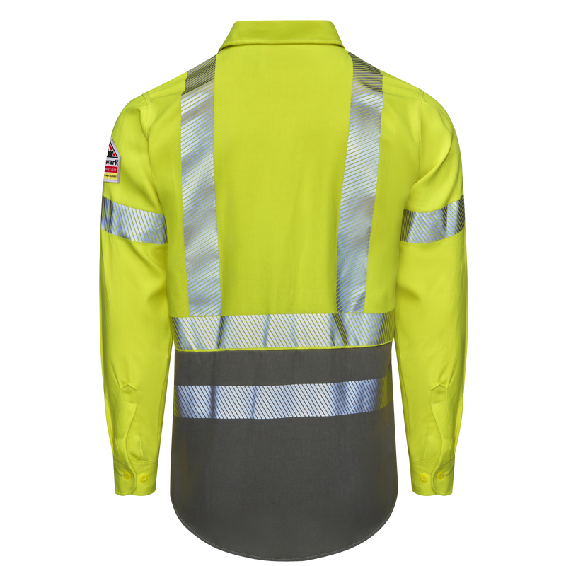 Men's Hi-Visibility Color Block Uniform Shirt image number 1