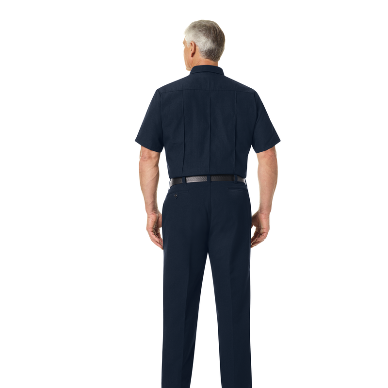 Men's Classic Short Sleeve Firefighter Shirt image number 4