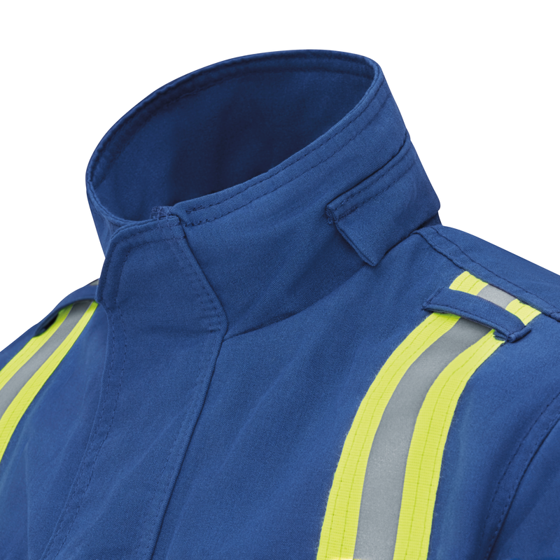 Men's Lightweight Nomex FR Lined Bomber Jacket with Reflective Trim image number 4