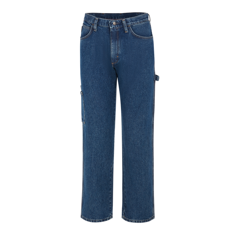 Men's Pre-Washed Denim Dungaree with Insect Shield image number 0
