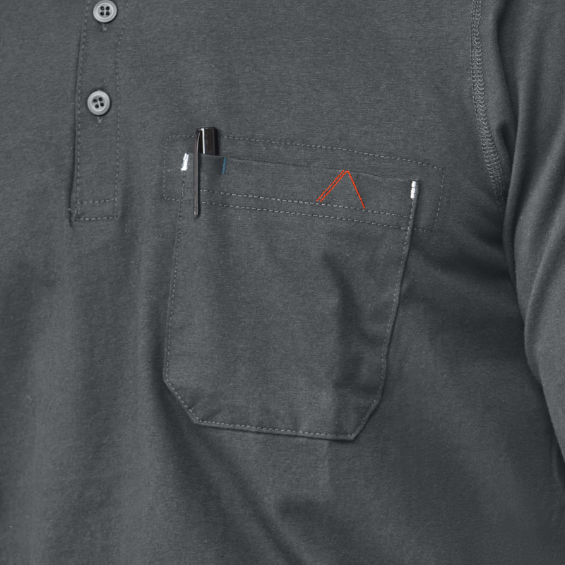 Men's Flex Knit Henley image number 12