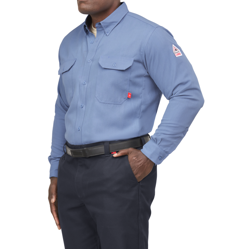 Men's iQ Series&reg; Comfort Woven Long Sleeve Lightweight Shirt image number 2