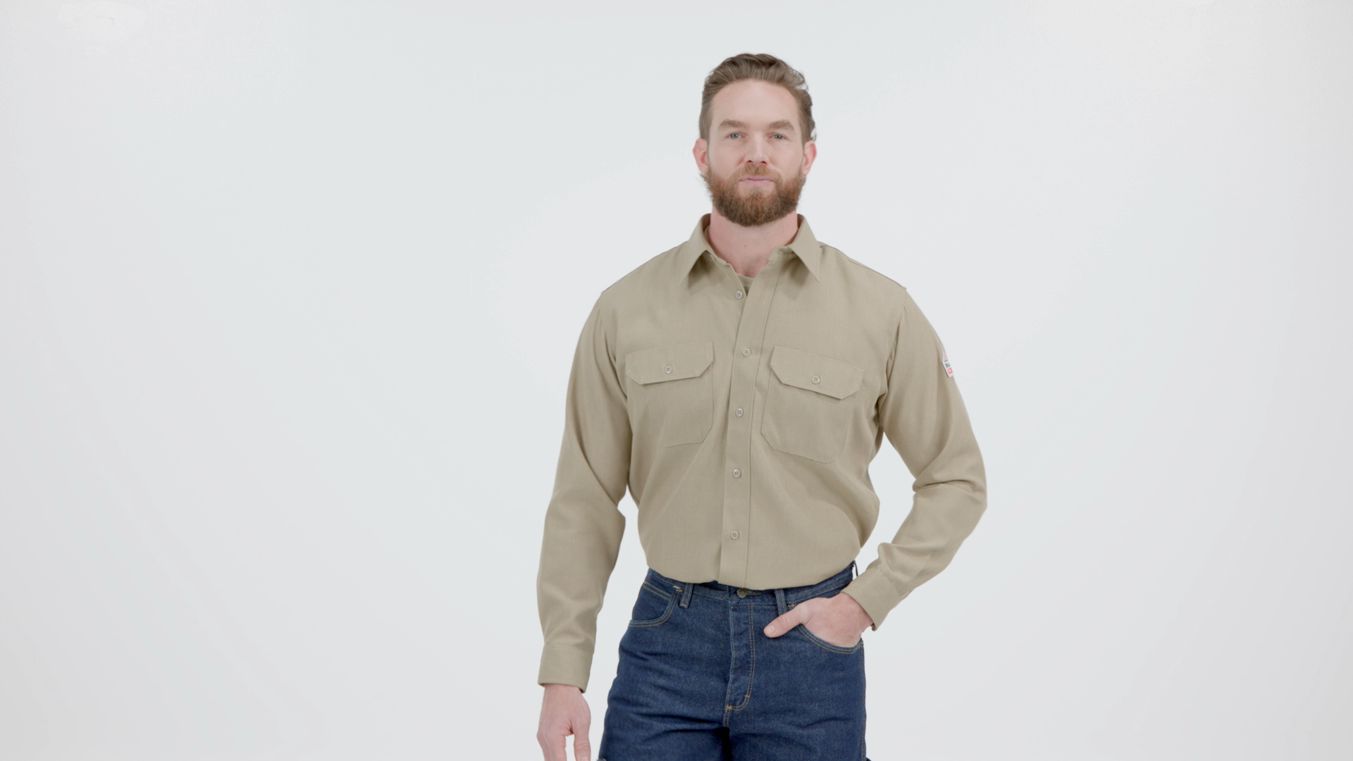 Admiral　BULX ユニフォーム　LLサイズ Men's Lightweight Nomex® FR Uniform Shirt | Bulwark® FR
