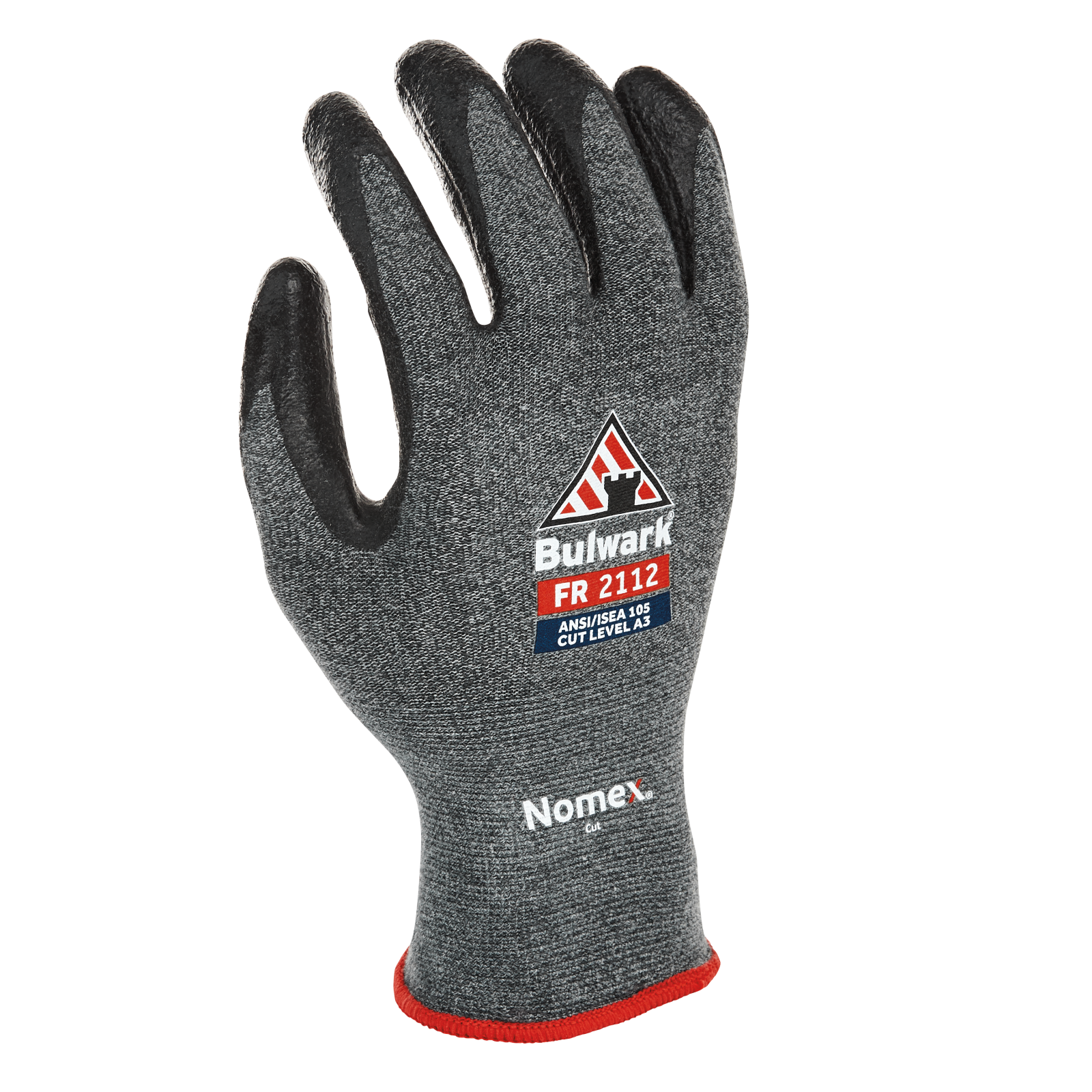 isa boulder 手袋 ダークグレー iQ Series Advantage® Grip Guard 100 | Bulwark® FR