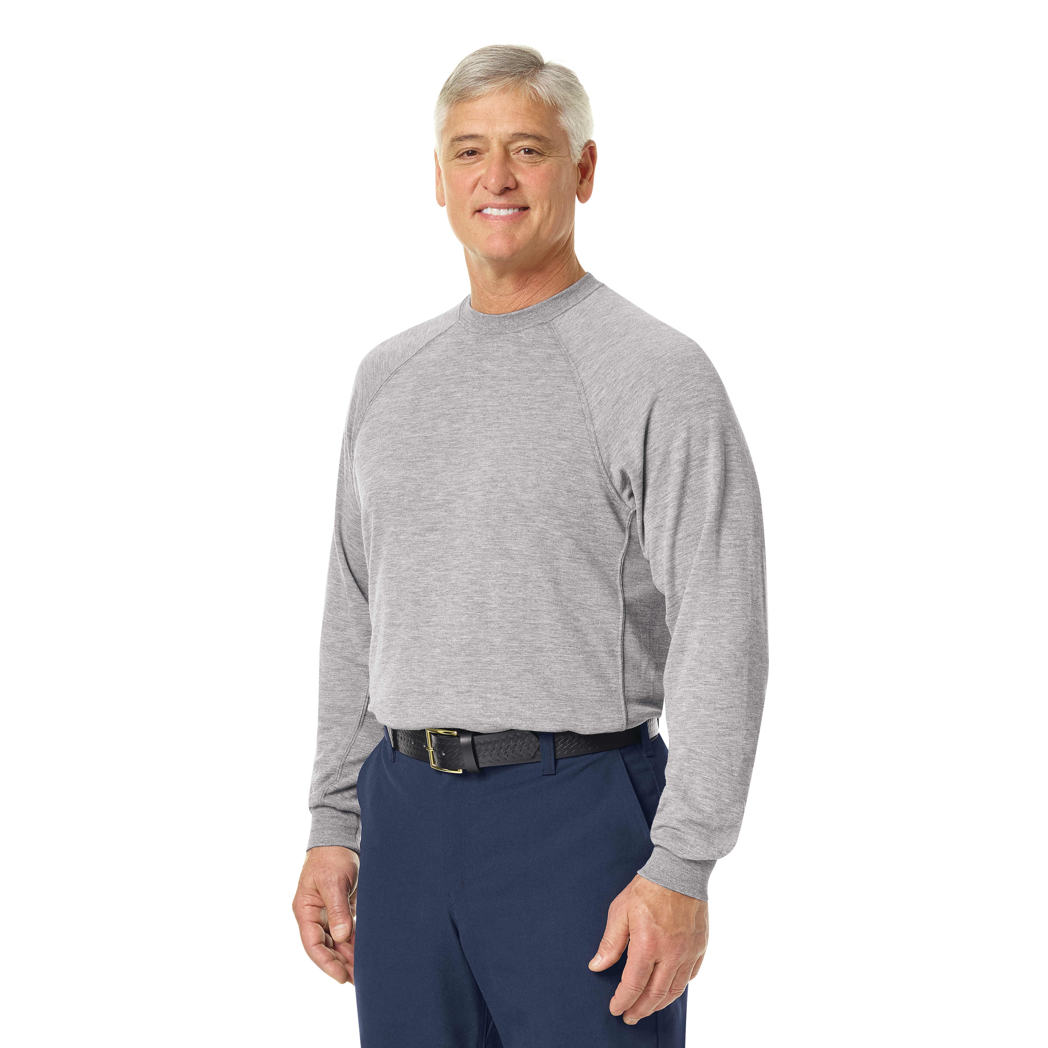 Men's Long Sleeve Station Wear Tee 